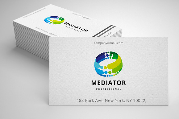 Mediator Logo in Logo Templates - product preview 2