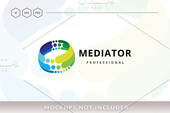 Mediator Logo in Logo Templates - product preview 4