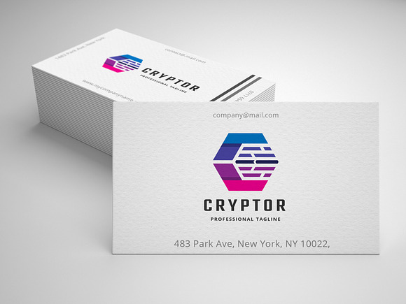 Cryptor Letter C Logo in Logo Templates - product preview 2
