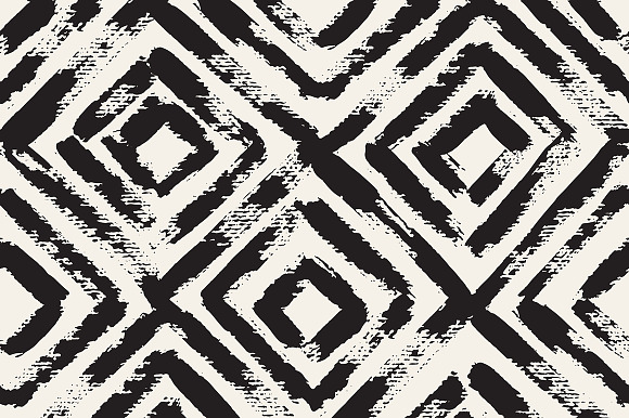 Brush Strokes. Seamless Patterns v.1 in Patterns - product preview 5
