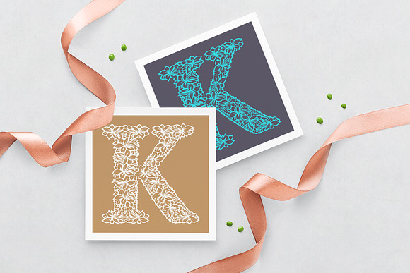 Wedding Letter K - Logo Template in Logo Templates - product preview 2