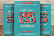 2 Fathers Day Flyers Bundle