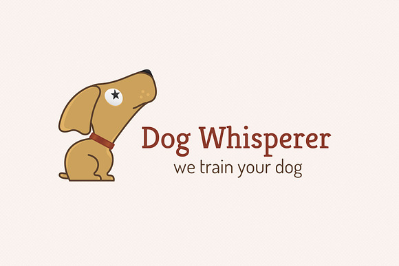 Dog Whisperer Logo in Logo Templates - product preview 1