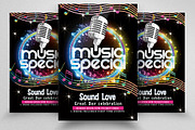 Music Special Night Flyer Template