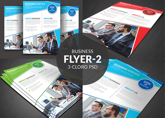 Business Flyer Bundle Templates in Flyer Templates - product preview 2