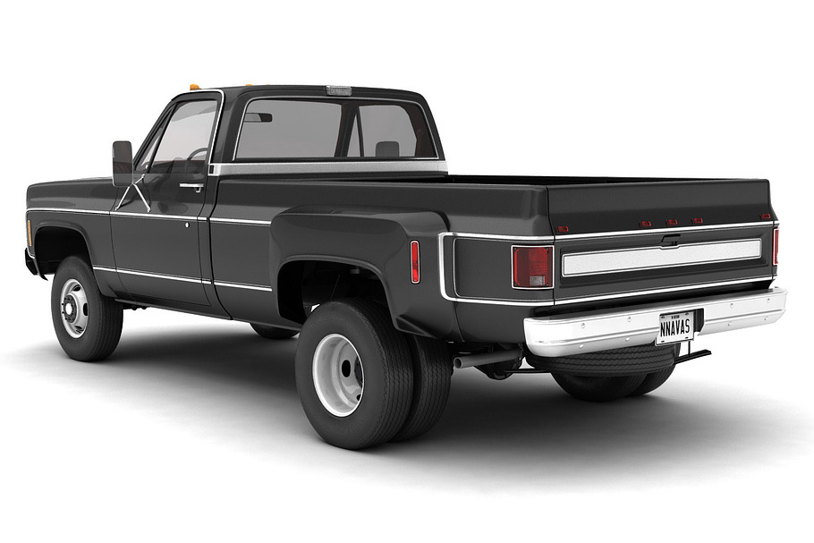 GENERIC 4WD DUALLY PICKUP TRUCK 8 in Vehicles - product preview 1