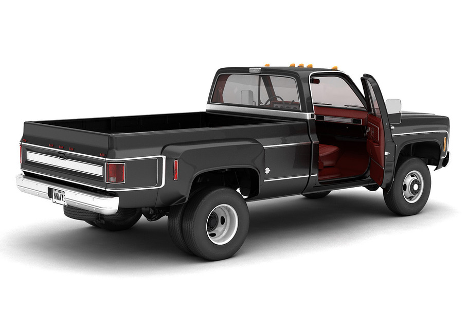 GENERIC 4WD DUALLY PICKUP TRUCK 8 in Vehicles - product preview 3