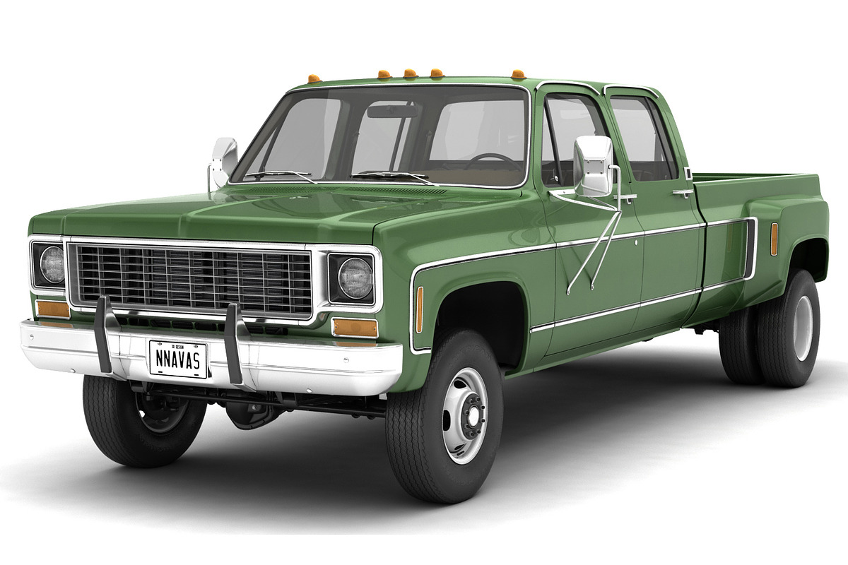 GENERIC 4WD DUALLY PICKUP TRUCK 9 in Vehicles - product preview 8