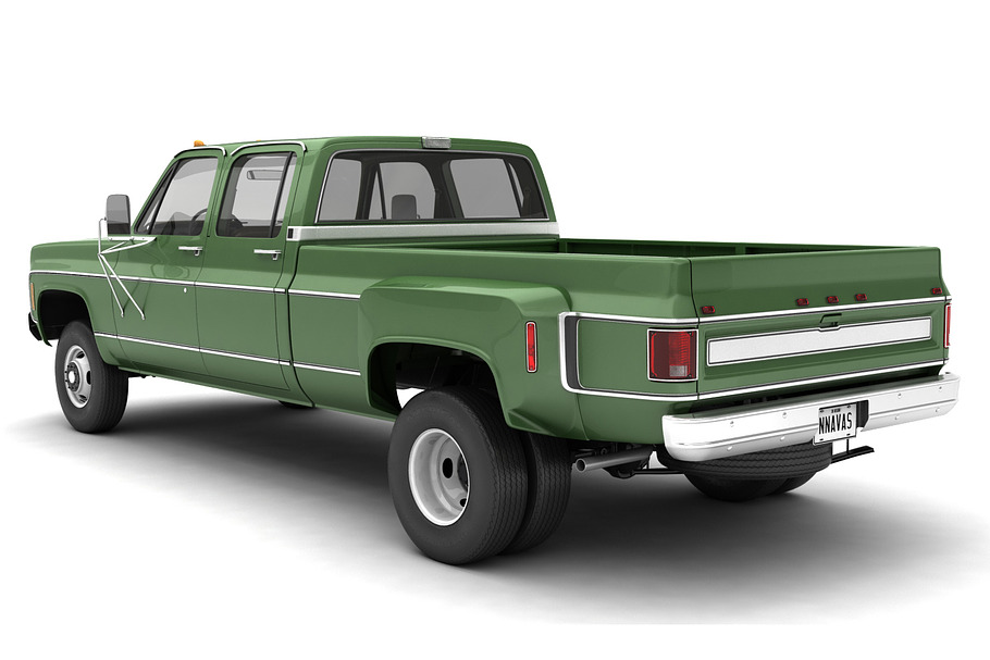 GENERIC 4WD DUALLY PICKUP TRUCK 9 in Vehicles - product preview 1
