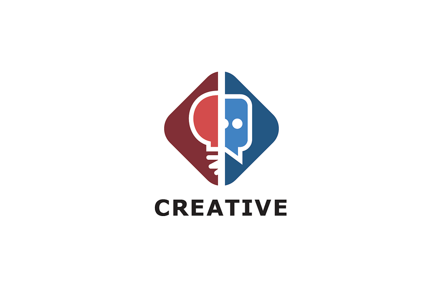 Creative Idea Sign Logo Template in Logo Templates - product preview 8