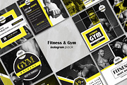 Fitness & GYM Instagram Pack