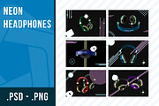 Neon Headphones kit