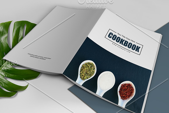 Cookbook / Recipe Book V01 in Brochure Templates - product preview 1