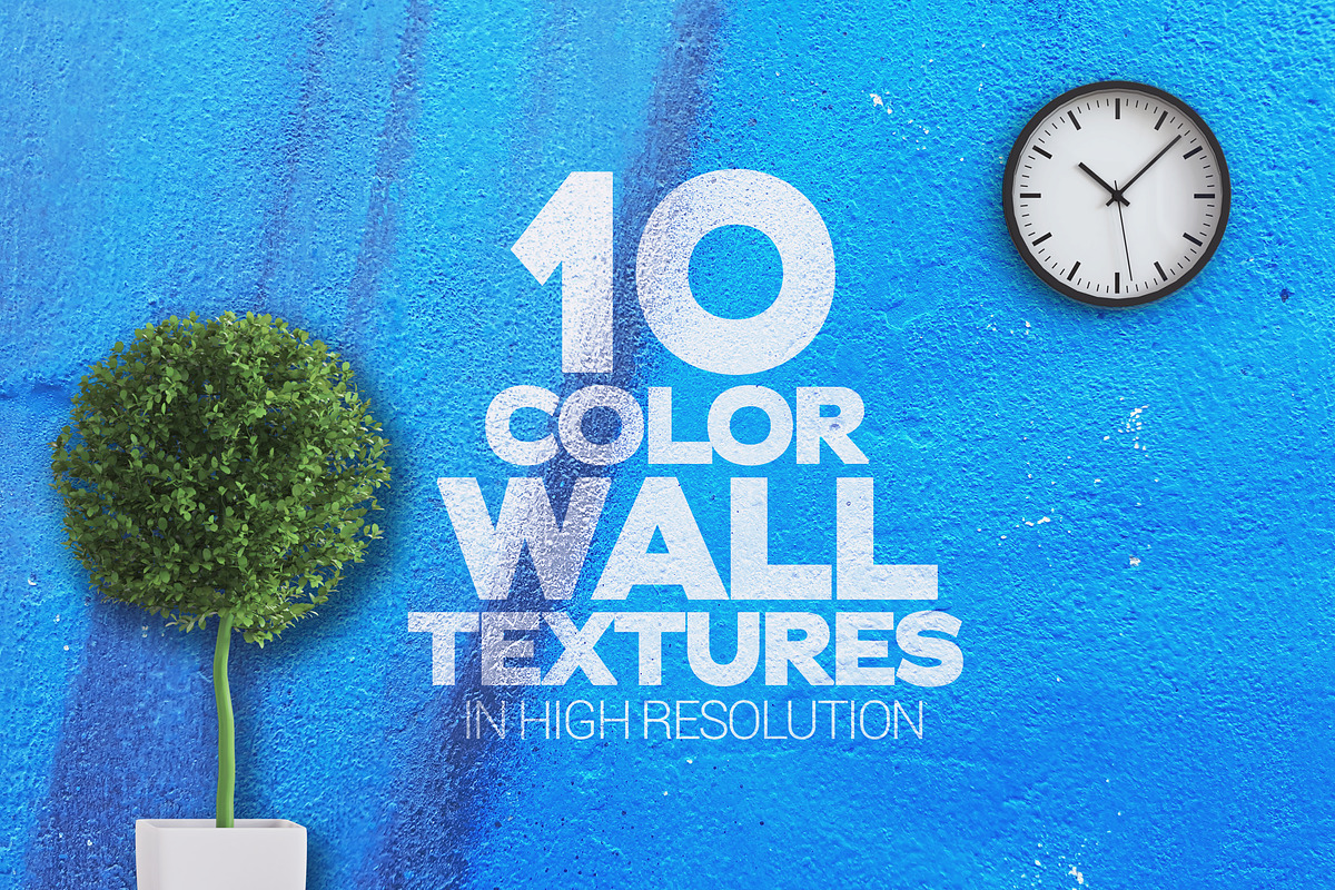 Color Wall Textures x10 in Textures - product preview 8