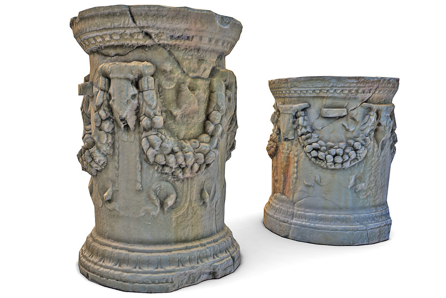 Roman Greek Column Base in Architecture - product preview 2