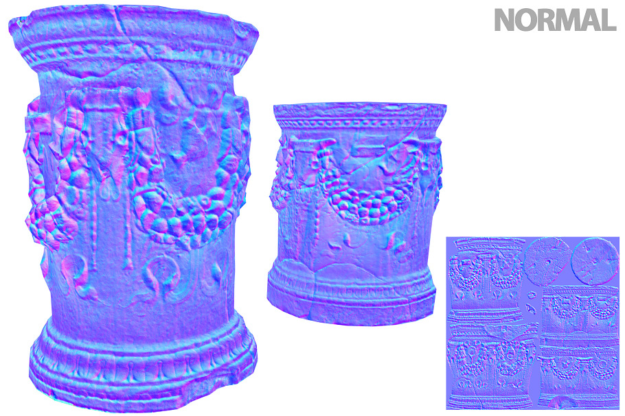 Roman Greek Column Base in Architecture - product preview 11