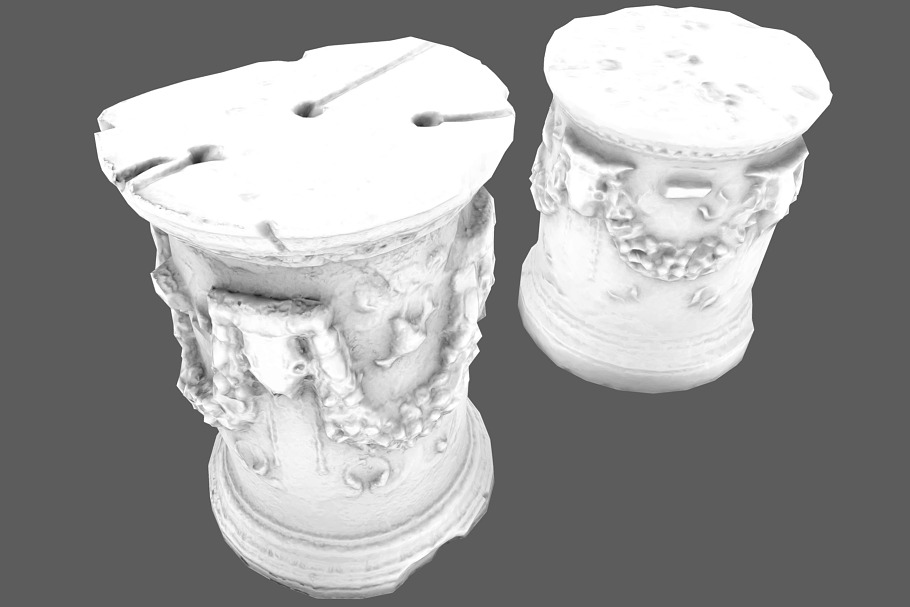 Roman Greek Column Base in Architecture - product preview 25