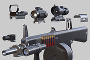3DRT - Modern firearms HD - AA-12