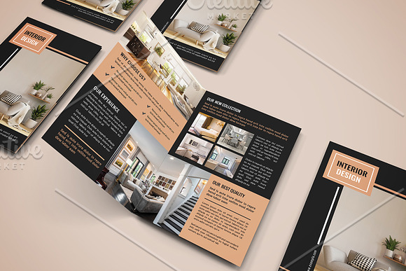 Interior Design Brochure - V899 in Brochure Templates - product preview 3