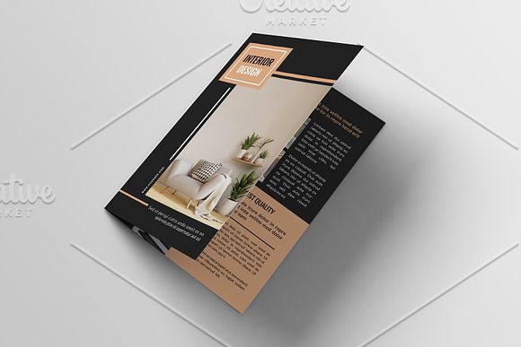 Interior Design Brochure - V899 in Brochure Templates - product preview 5