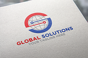 Global Solutions Logo | Letter S