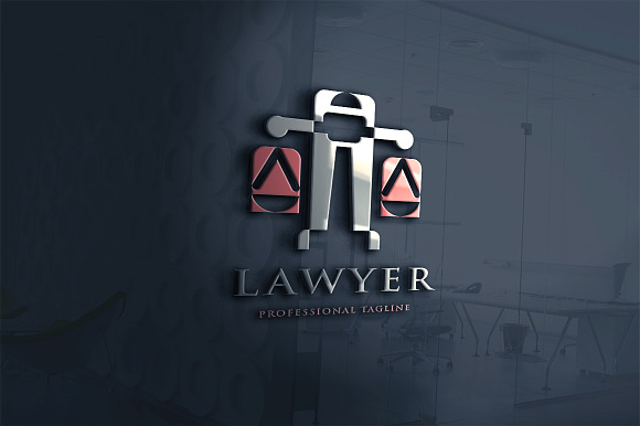 Lawyer Logo in Logo Templates - product preview 1