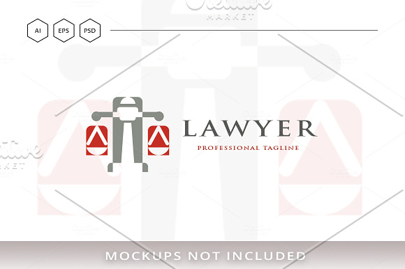 Lawyer Logo in Logo Templates - product preview 4