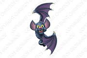 Halloween Vampire Bat Cartoon
