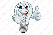 Light Bulb Cartoon Character Lightbu