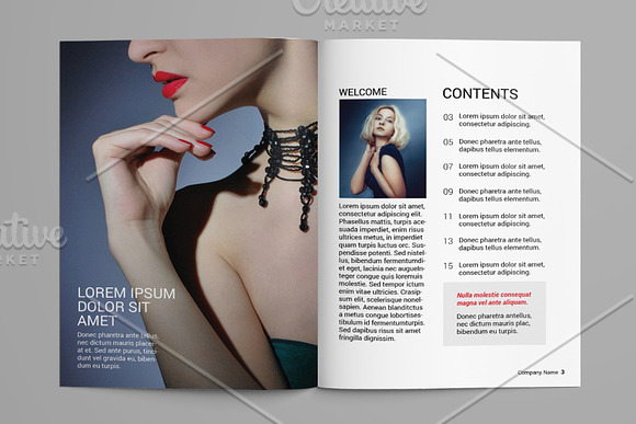Magazine - Lookbook - V03 in Brochure Templates - product preview 2