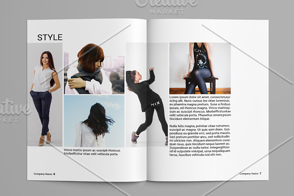 Magazine - Lookbook - V03 in Brochure Templates - product preview 3
