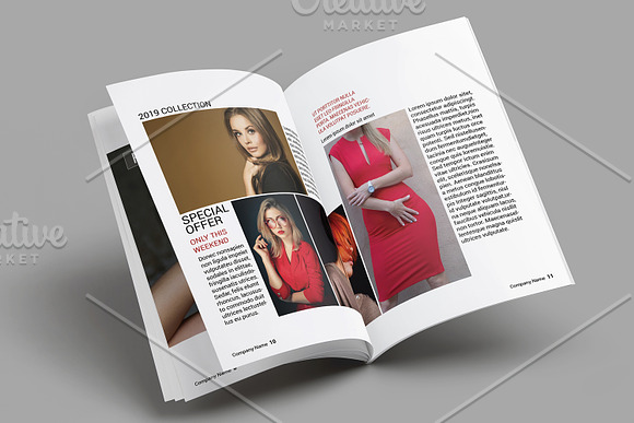 Magazine - Lookbook - V03 in Brochure Templates - product preview 5