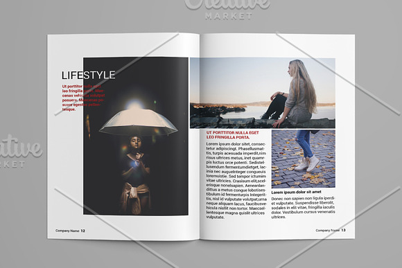 Magazine - Lookbook - V03 in Brochure Templates - product preview 7
