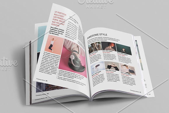 Magazine - Lookbook - V03 in Brochure Templates - product preview 10