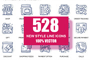 Collection Business Line Icons