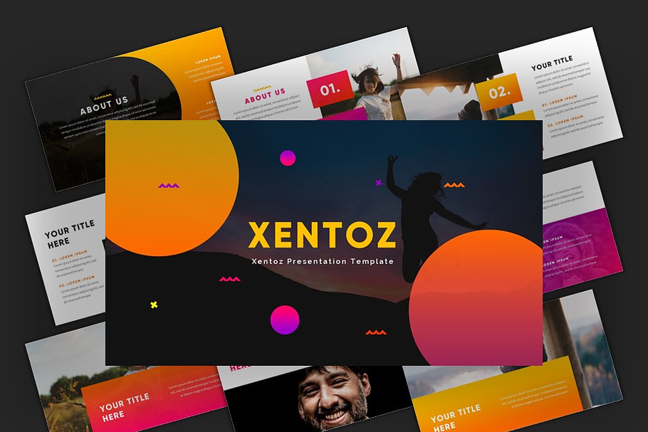 Xentoz - Creative Keynote Template