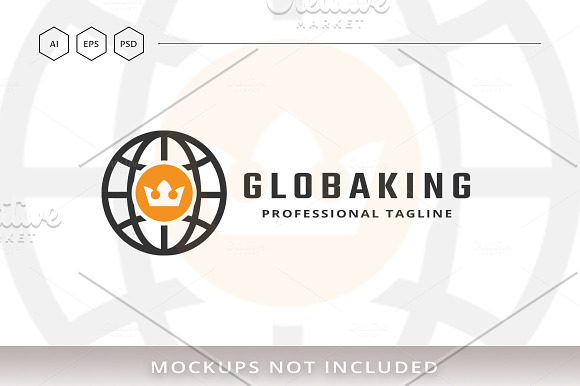 Global King Logo in Logo Templates - product preview 4
