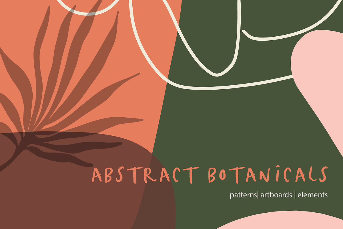 Abstract Botanical Patterns in Patterns - product preview 8