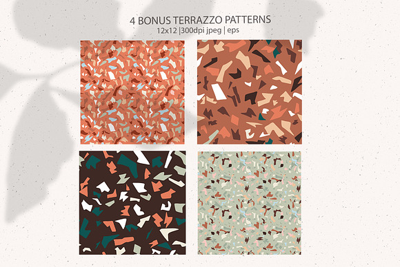 Abstract Botanical Patterns in Patterns - product preview 4