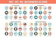 Business icons & Objects Vector Set