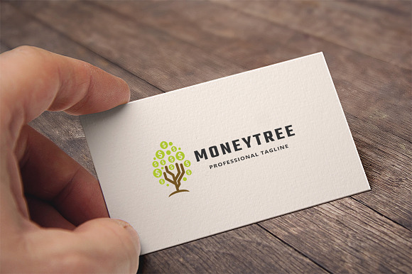 Money Tree Logo in Logo Templates - product preview 2