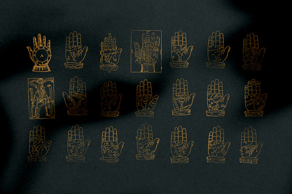 Palmistry, Zodiac & Occult in Illustrations - product preview 2