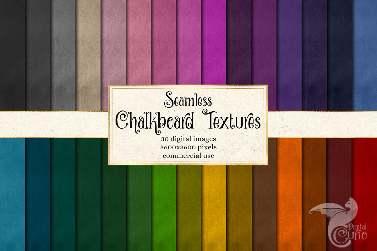 Seamless Chalkboard Textures in Textures - product preview 8
