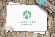 Beauty Lab Logo Template