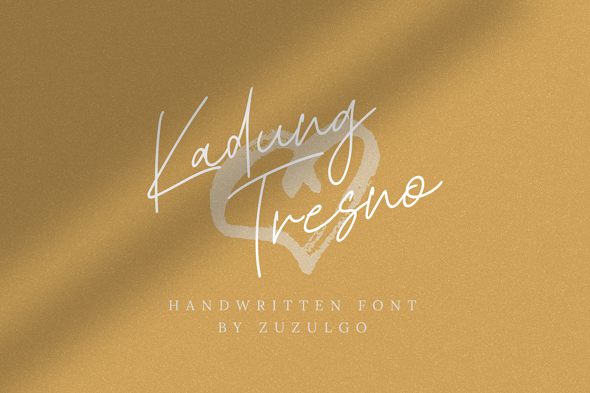 Kadung Tresno in Script Fonts - product preview 8