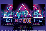 Disco Retro Party Flyer