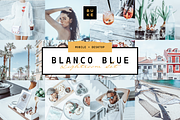Blanco Blue Lightroom Preset