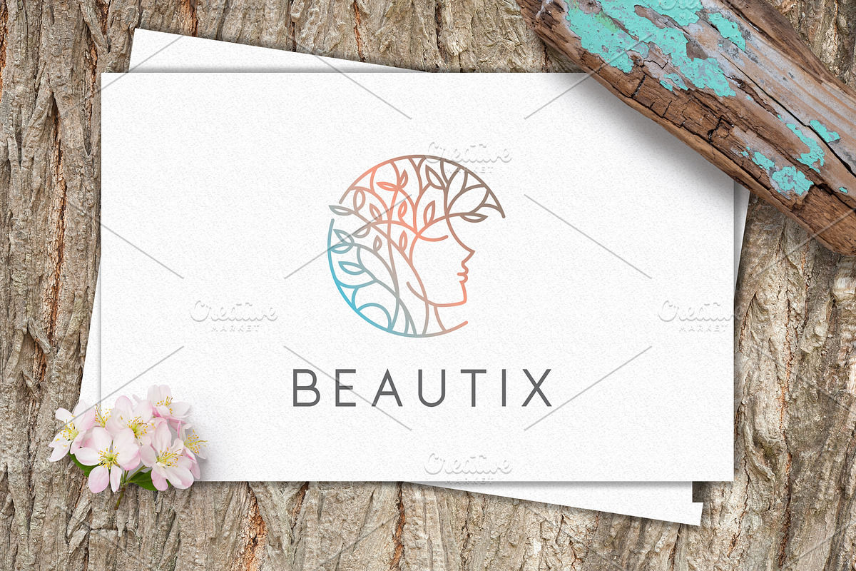 Beautix Logo Template in Logo Templates - product preview 8