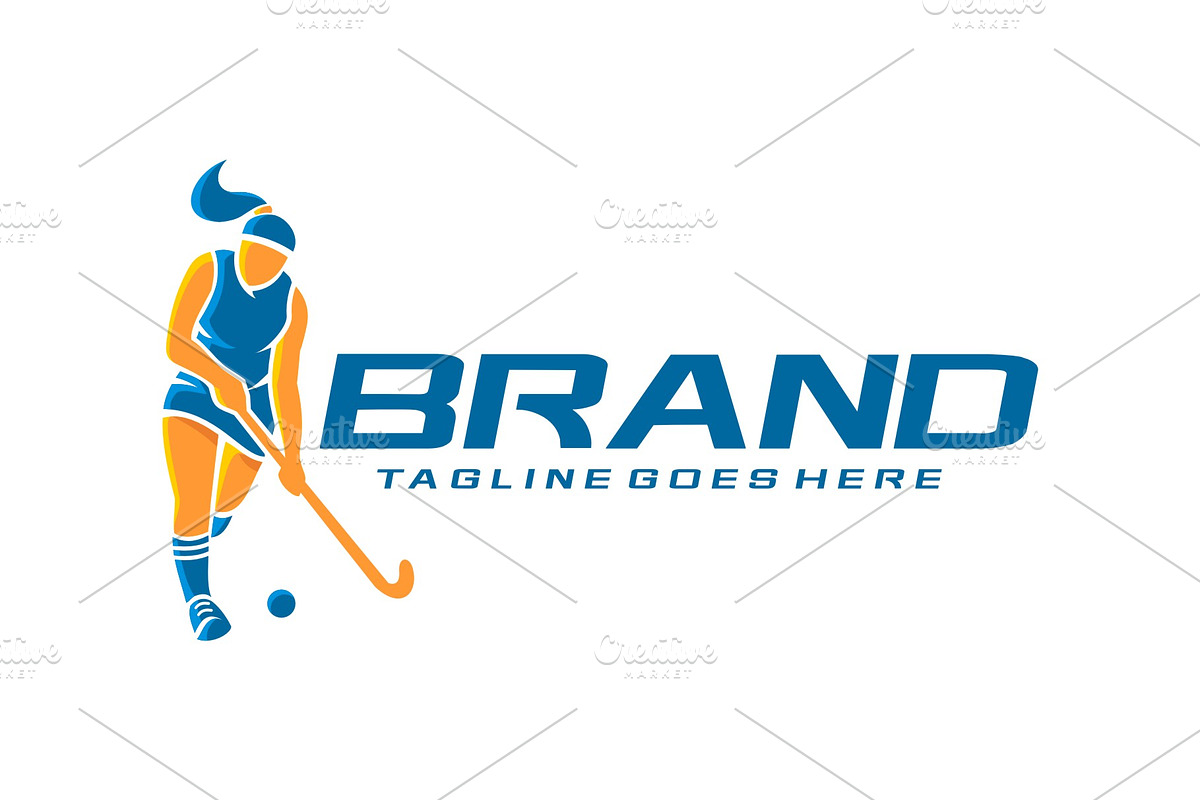 Hockey Sport in Logo Templates - product preview 8