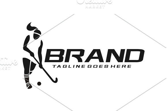Hockey Sport in Logo Templates - product preview 1